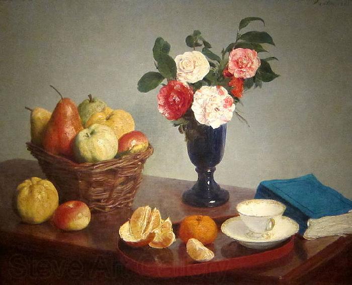 Henri Fantin-Latour Still Life France oil painting art